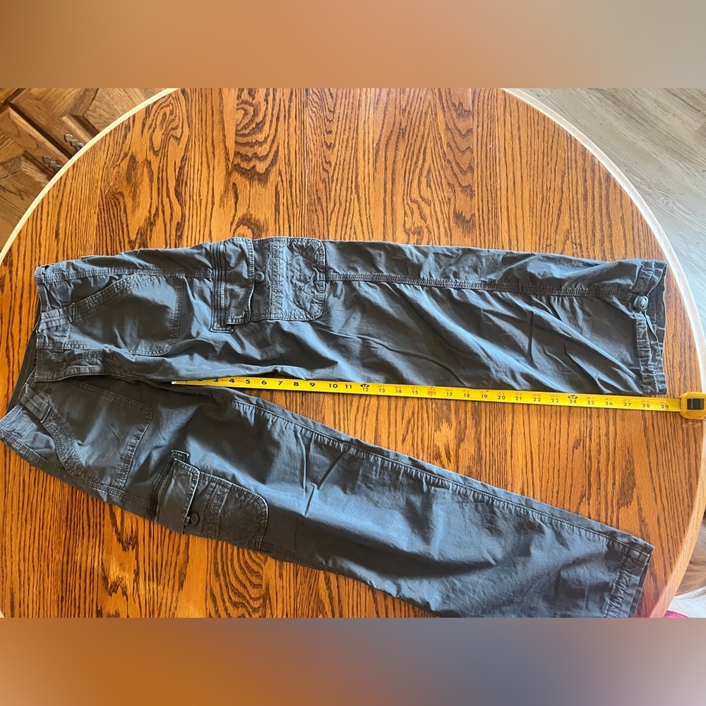 Women Gray Cargo Pants
